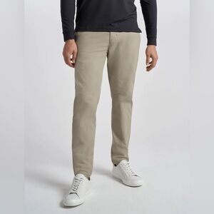 Birddogs Khaki Pants 32x32 Built-In Liner Stretch Performance Slim Fit